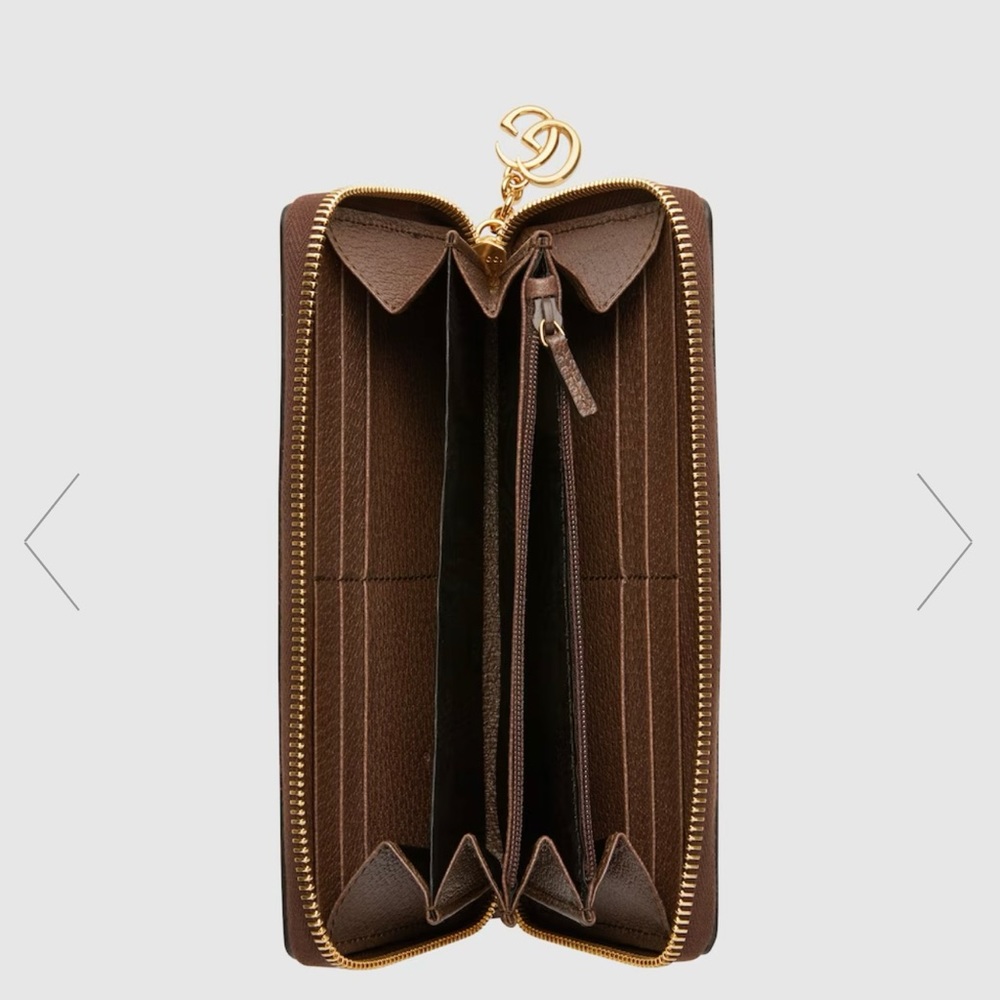 OPHIDIA GG ZIP AROUND WALLET - Picture 3 of 8